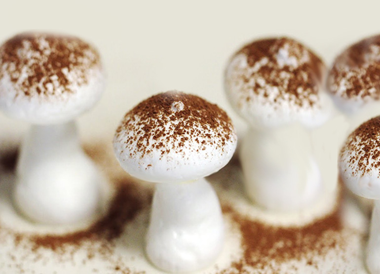 Mashroom Meringues