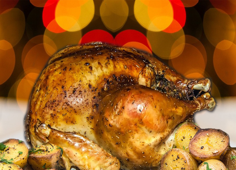 Roast Turkey with Stuffing