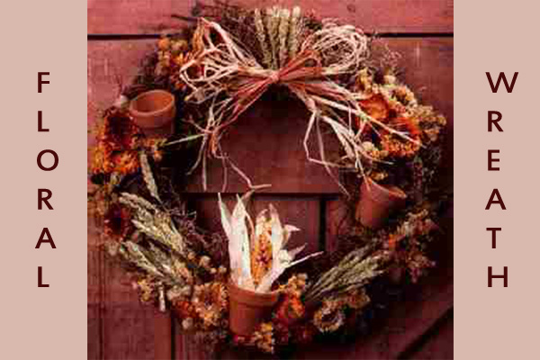 Dried Floral Wreath