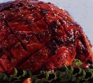 Mustard Glazed Ham