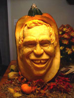 David Letterman Pumpkin