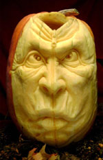 Ray Villafane's Pumpkin Art