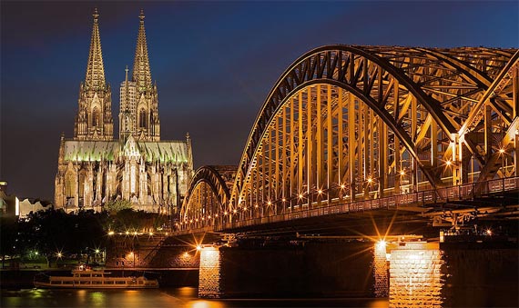 Cologne Cathedral and Hohenzollern Bridge - Photography Author Gavin Cato