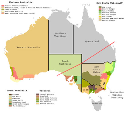 Australian Wine Zones - Transferred from en.wikipedia; transfered to Commons by User:Kelly using CommonsHelper, Original uploader was Froggydarb
