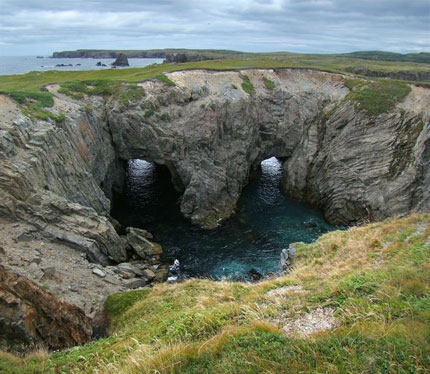 Dungeon Provincial Park, Bonavista Peninsula, Eastern Newfoundland, Canada. - Author Tango 7174